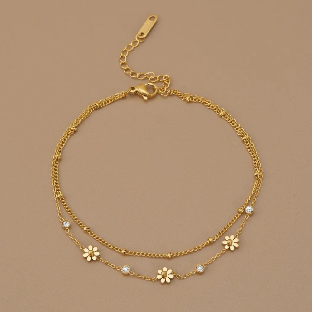 Bracelet de Cheville Plaqué Or