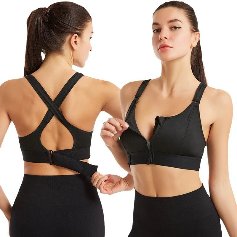 FlexiFit Zen™ Brassière Fit Zippée Sport & Maintien